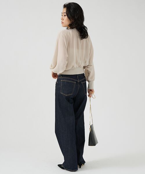 Rouge vif la cle / ルージュ・ヴィフ ラクレ シャツ・ブラウス | ストレッチジョーゼットブラウス | 詳細8