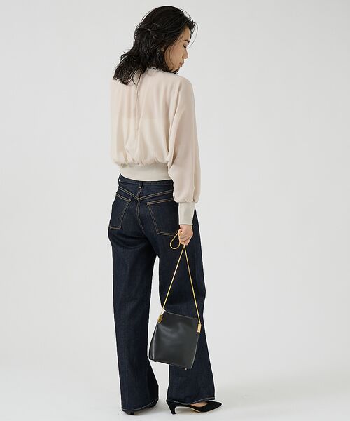 Rouge vif la cle / ルージュ・ヴィフ ラクレ シャツ・ブラウス | ストレッチジョーゼットブラウス | 詳細9