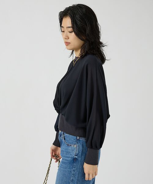 Rouge vif la cle / ルージュ・ヴィフ ラクレ シャツ・ブラウス | ストレッチジョーゼットブラウス | 詳細19