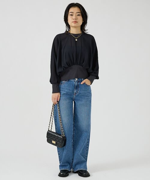 Rouge vif la cle / ルージュ・ヴィフ ラクレ シャツ・ブラウス | ストレッチジョーゼットブラウス | 詳細22