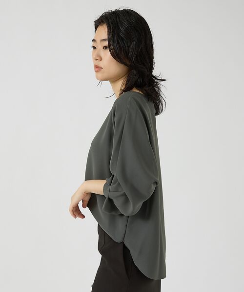 Rouge vif la cle / ルージュ・ヴィフ ラクレ シャツ・ブラウス | ダブルクロス袖ターンナップブラウス | 詳細3