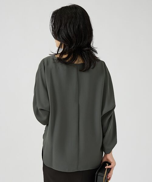 Rouge vif la cle / ルージュ・ヴィフ ラクレ シャツ・ブラウス | ダブルクロス袖ターンナップブラウス | 詳細4