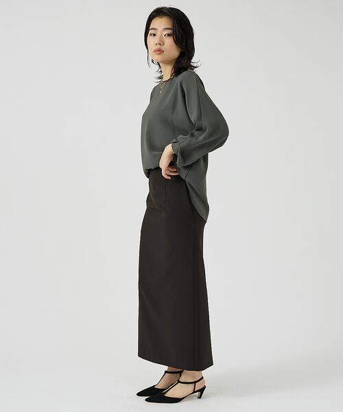 Rouge vif la cle / ルージュ・ヴィフ ラクレ シャツ・ブラウス | ダブルクロス袖ターンナップブラウス | 詳細6