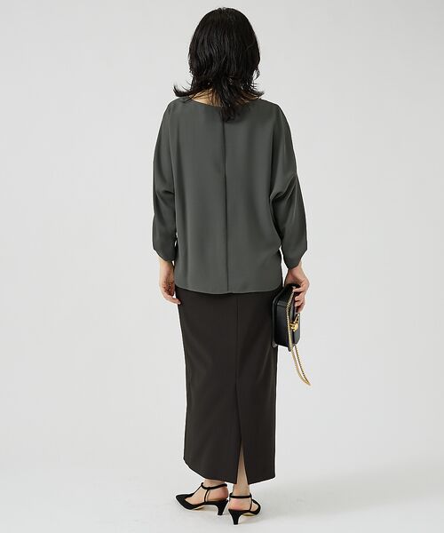 Rouge vif la cle / ルージュ・ヴィフ ラクレ シャツ・ブラウス | ダブルクロス袖ターンナップブラウス | 詳細7