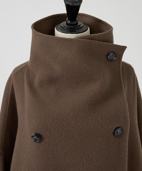 Rouge vif la cle / ルージュ・ヴィフ ラクレ その他アウター | 【2サイズ展開】ウール混変形リバーコート | 詳細17
