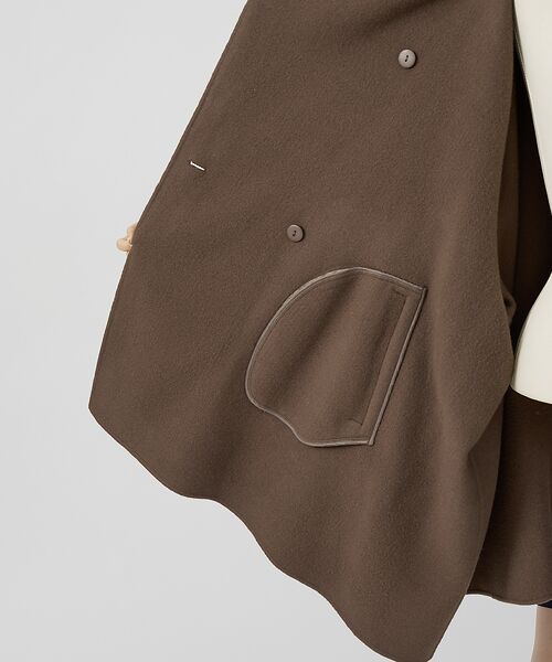 Rouge vif la cle / ルージュ・ヴィフ ラクレ その他アウター | 【2サイズ展開】ウール混変形リバーコート | 詳細19