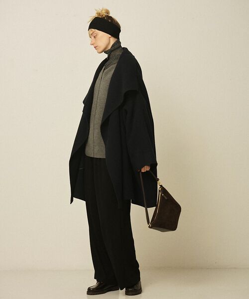 Rouge vif la cle / ルージュ・ヴィフ ラクレ その他アウター | 【2サイズ展開】ウール混変形リバーコート | 詳細25