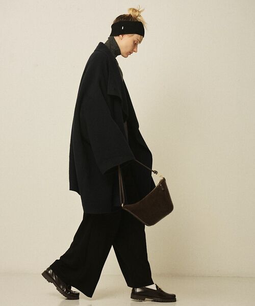 Rouge vif la cle / ルージュ・ヴィフ ラクレ その他アウター | 【2サイズ展開】ウール混変形リバーコート | 詳細26