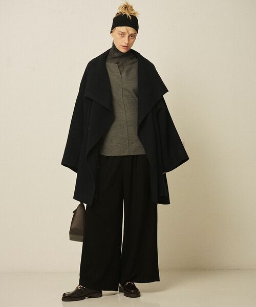 Rouge vif la cle / ルージュ・ヴィフ ラクレ その他アウター | 【2サイズ展開】ウール混変形リバーコート | 詳細27