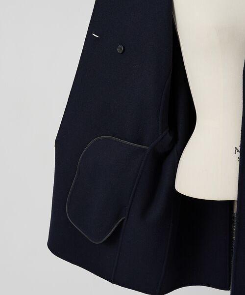 Rouge vif la cle / ルージュ・ヴィフ ラクレ その他アウター | ウール混オーバーカラーリバーコート | 詳細16