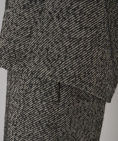 Rouge vif la cle / ルージュ・ヴィフ ラクレ ベスト | 【セットアップ対応】ポリウーリングカルゼVネックベスト | 詳細16