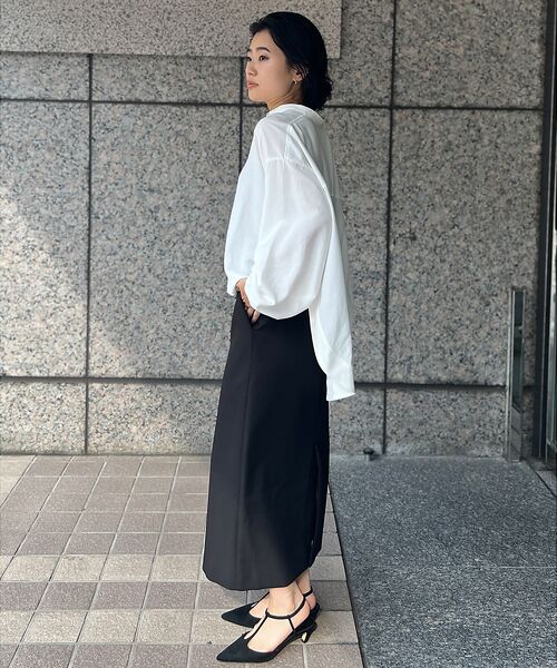 Rouge vif la cle / ルージュ・ヴィフ ラクレ シャツ・ブラウス | スタンドカラータックシャツカーデ | 詳細5