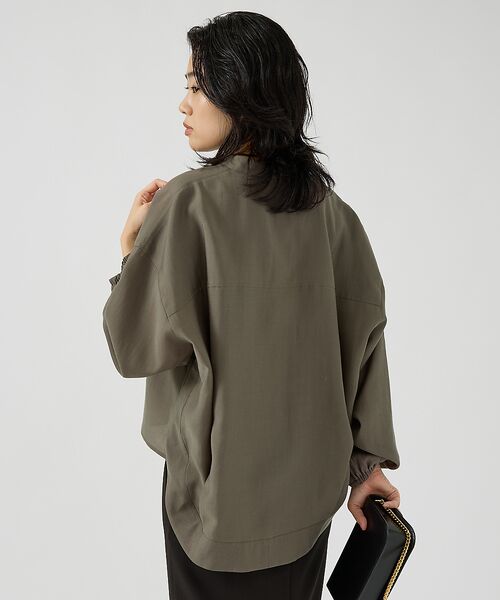 Rouge vif la cle / ルージュ・ヴィフ ラクレ シャツ・ブラウス | スタンドカラータックシャツカーデ | 詳細8