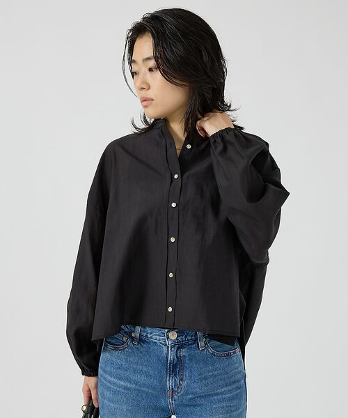 Rouge vif la cle / ルージュ・ヴィフ ラクレ シャツ・ブラウス | スタンドカラータックシャツカーデ | 詳細14