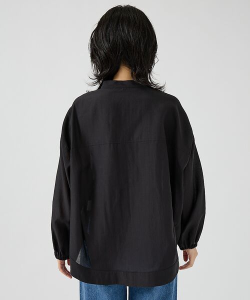 Rouge vif la cle / ルージュ・ヴィフ ラクレ シャツ・ブラウス | スタンドカラータックシャツカーデ | 詳細24