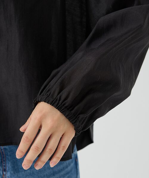 Rouge vif la cle / ルージュ・ヴィフ ラクレ シャツ・ブラウス | スタンドカラータックシャツカーデ | 詳細26