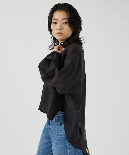 Rouge vif la cle / ルージュ・ヴィフ ラクレ シャツ・ブラウス | スタンドカラータックシャツカーデ | 詳細15