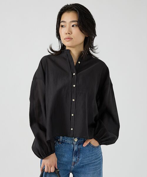 Rouge vif la cle / ルージュ・ヴィフ ラクレ シャツ・ブラウス | スタンドカラータックシャツカーデ | 詳細17