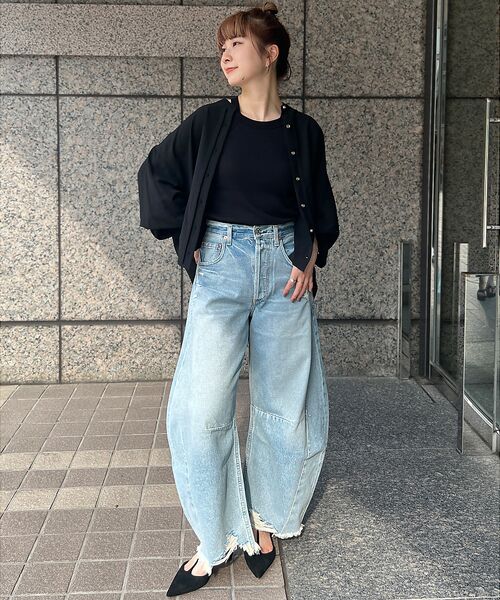 Rouge vif la cle / ルージュ・ヴィフ ラクレ シャツ・ブラウス | スタンドカラータックシャツカーデ | 詳細19