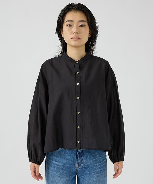 Rouge vif la cle / ルージュ・ヴィフ ラクレ シャツ・ブラウス | スタンドカラータックシャツカーデ | 詳細22