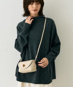 Rouge vif la cle / ルージュ・ヴィフ ラクレ ニット・セーター | ボトルネックポンチョライクニットプルオーバー