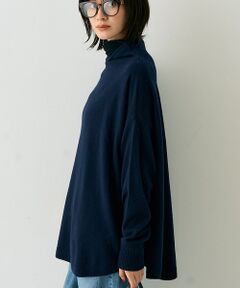 Rouge vif la cle / ルージュ・ヴィフ ラクレ ニット・セーター | ボトルネックポンチョライクニットプルオーバー