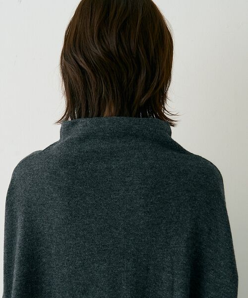 Rouge vif la cle / ルージュ・ヴィフ ラクレ ニット・セーター | ボトルネックポンチョライクニットプルオーバー | 詳細17