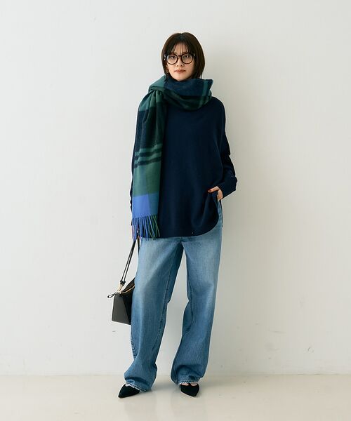 Rouge vif la cle / ルージュ・ヴィフ ラクレ ニット・セーター | ボトルネックポンチョライクニットプルオーバー | 詳細25