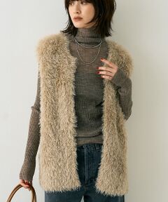 Rouge vif la cle / ルージュ・ヴィフ ラクレ ニット・セーター | フェザーニットジレベスト