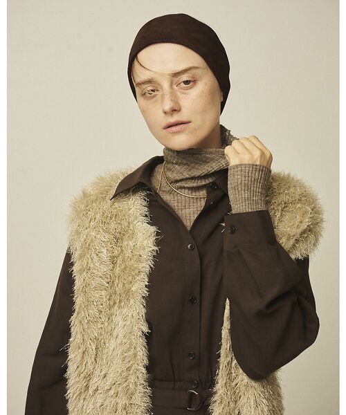 Rouge vif la cle / ルージュ・ヴィフ ラクレ ニット・セーター | フェザーニットジレベスト | 詳細13