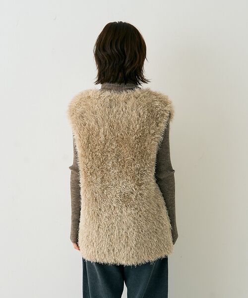 Rouge vif la cle / ルージュ・ヴィフ ラクレ ニット・セーター | フェザーニットジレベスト | 詳細25