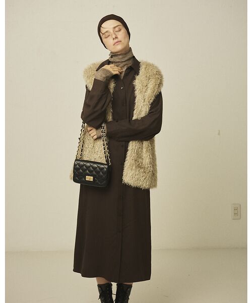 Rouge vif la cle / ルージュ・ヴィフ ラクレ ニット・セーター | フェザーニットジレベスト | 詳細18