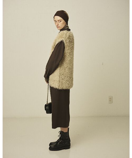 Rouge vif la cle / ルージュ・ヴィフ ラクレ ニット・セーター | フェザーニットジレベスト | 詳細19