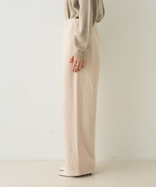 Rouge vif la cle / ルージュ・ヴィフ ラクレ パンツ | ウール起毛ジャージーカーブパンツ | 詳細11