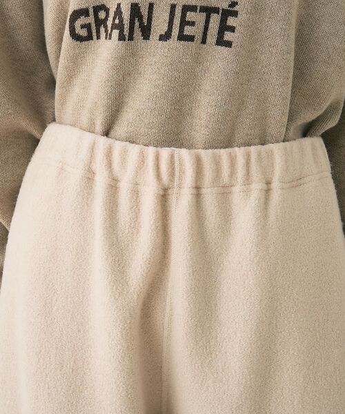 Rouge vif la cle / ルージュ・ヴィフ ラクレ パンツ | ウール起毛ジャージーカーブパンツ | 詳細15