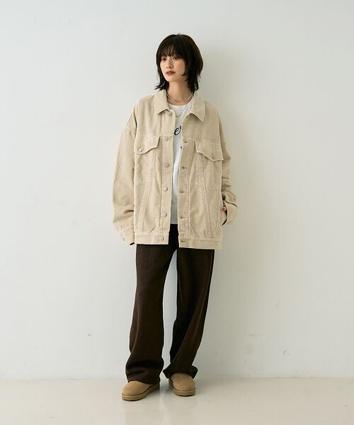 Rouge vif la cle / ルージュ・ヴィフ ラクレ パンツ | ウール起毛ジャージーカーブパンツ | 詳細24