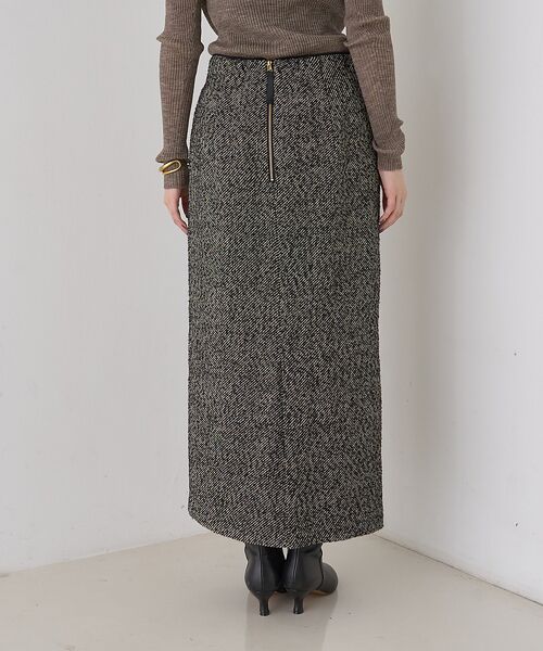 Rouge vif la cle / ルージュ・ヴィフ ラクレ ロング・マキシ丈スカート | 【セットアップ対応】ポリウーリングカルセタイトスカート | 詳細15