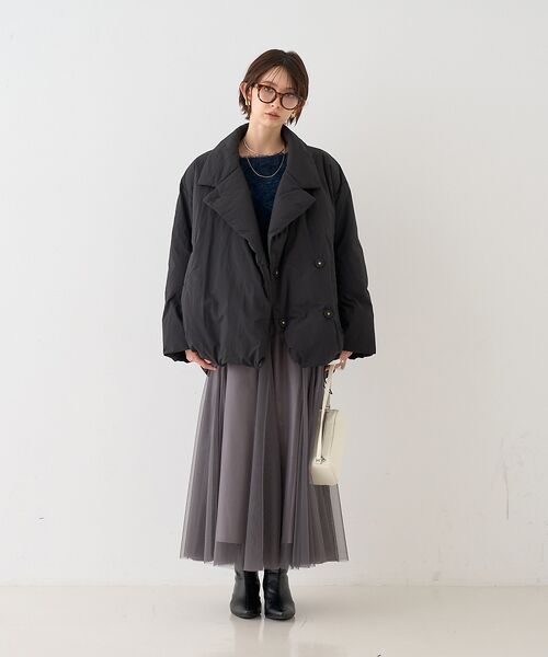 Rouge vif la cle / ルージュ・ヴィフ ラクレ ロング・マキシ丈スカート | 【2025AW新作】【ロングセラー】チュールマチフレアスカート | 詳細9