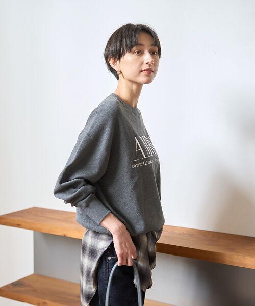 Rouge vif la cle / ルージュ・ヴィフ ラクレ ニット・セーター | 【AMERICANA×MICA＆DEAL/ アメリカーナ×マイカ】ロゴニット | 詳細16