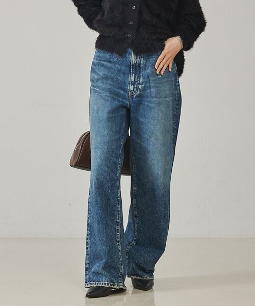 Rouge vif la cle / ルージュ・ヴィフ ラクレ デニムパンツ | 【upper hights/アッパーハイツ】THE OLIVIA　ワイドストレー | 詳細1