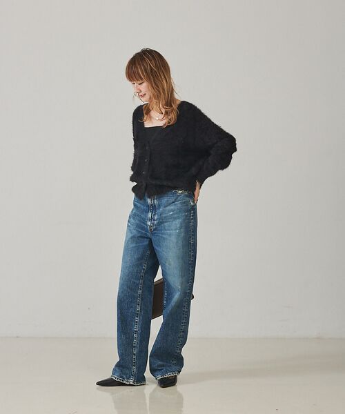 Rouge vif la cle / ルージュ・ヴィフ ラクレ デニムパンツ | 【upper hights/アッパーハイツ】THE OLIVIA　ワイドストレー | 詳細10