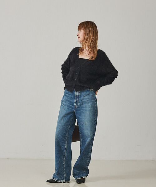 Rouge vif la cle / ルージュ・ヴィフ ラクレ デニムパンツ | 【upper hights/アッパーハイツ】THE OLIVIA　ワイドストレー | 詳細11