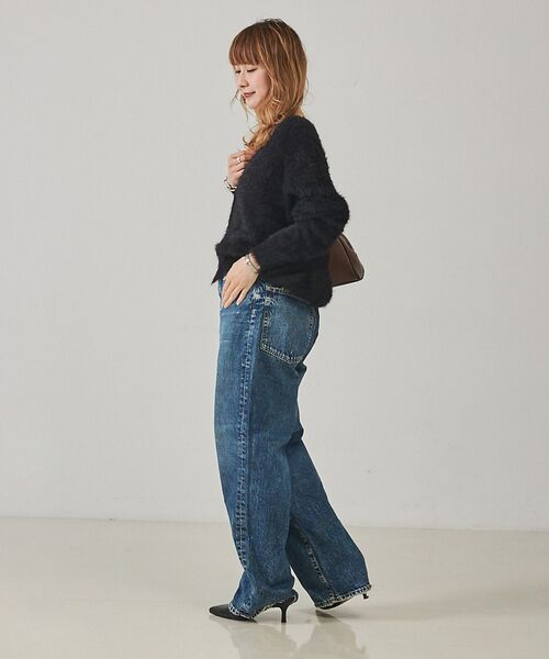 Rouge vif la cle / ルージュ・ヴィフ ラクレ デニムパンツ | 【upper hights/アッパーハイツ】THE OLIVIA　ワイドストレー | 詳細12