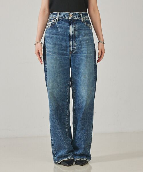 Rouge vif la cle / ルージュ・ヴィフ ラクレ デニムパンツ | 【upper hights/アッパーハイツ】THE OLIVIA　ワイドストレー | 詳細14