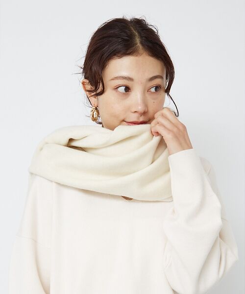 Rouge vif la cle / ルージュ・ヴィフ ラクレ マフラー・ショール・スヌード・ストール | 【定番人気】【2025AW新作】【TWEEDMILL/ツイードミル】大判ストール | 詳細2