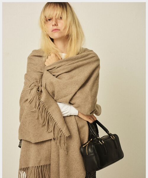 Rouge vif la cle / ルージュ・ヴィフ ラクレ マフラー・ショール・スヌード・ストール | 【定番人気】【2025AW新作】【TWEEDMILL/ツイードミル】大判ストール | 詳細10