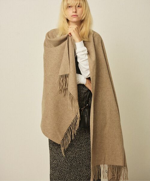 Rouge vif la cle / ルージュ・ヴィフ ラクレ マフラー・ショール・スヌード・ストール | 【定番人気】【2025AW新作】【TWEEDMILL/ツイードミル】大判ストール | 詳細12