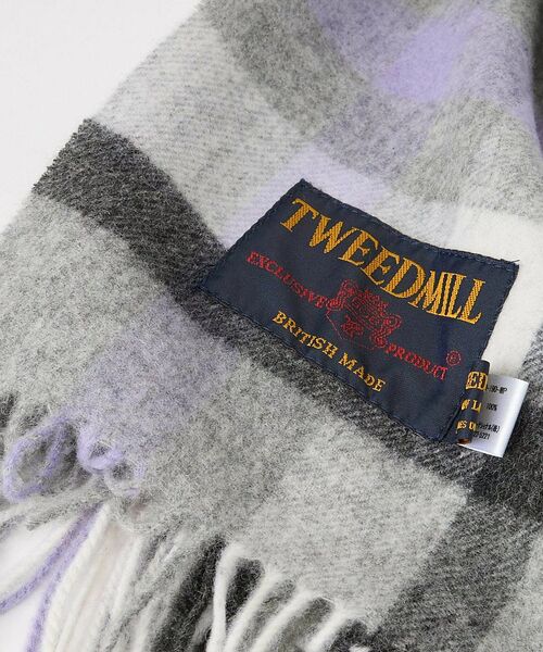 Rouge vif la cle / ルージュ・ヴィフ ラクレ マフラー・ショール・スヌード・ストール | 【定番人気】【2025AW新作】【TWEEDMILL/ツイードミル】大判ストール | 詳細2