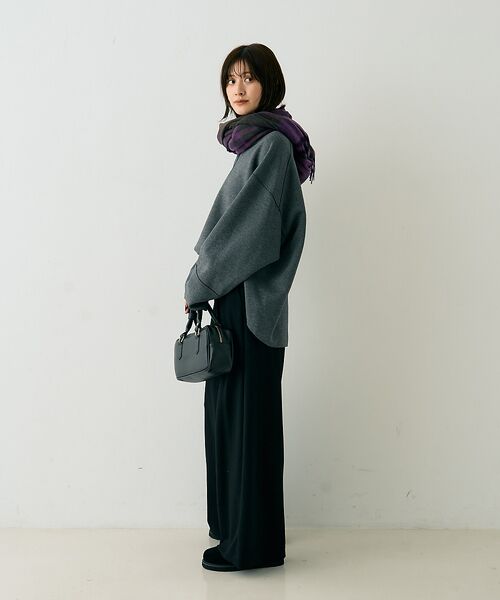 Rouge vif la cle / ルージュ・ヴィフ ラクレ マフラー・ショール・スヌード・ストール | 【定番人気】【2025AW新作】【TWEEDMILL/ツイードミル】大判ストール | 詳細15