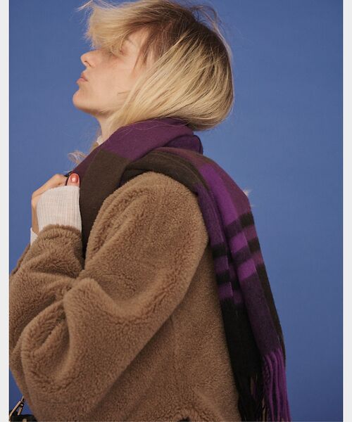 Rouge vif la cle / ルージュ・ヴィフ ラクレ マフラー・ショール・スヌード・ストール | 【定番人気】【2025AW新作】【TWEEDMILL/ツイードミル】大判ストール | 詳細19